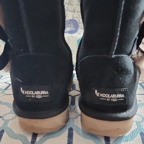 Koolaburra Black Women's Boots - Picture 2 of 5